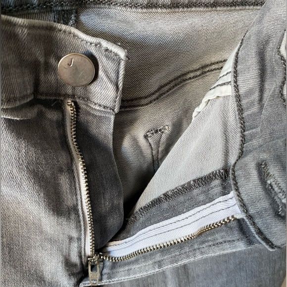 J Brand Designer Ripped Jeans Grey Men’s Slim Straight 32W x 28L - Picture 3 of 6